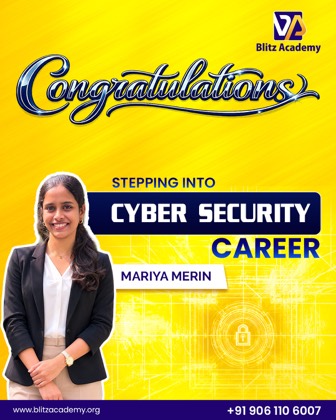 Mariya Merin, placed as Cyber security